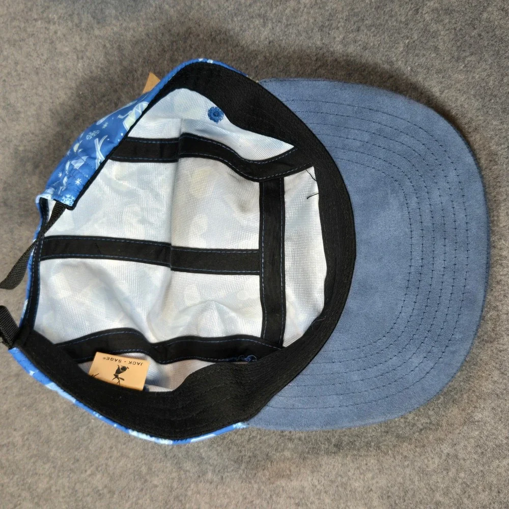 Jack and Sage Aspen Snowmass Lil' Prince of Apres Youth 5-Panel Camper Hat Blue